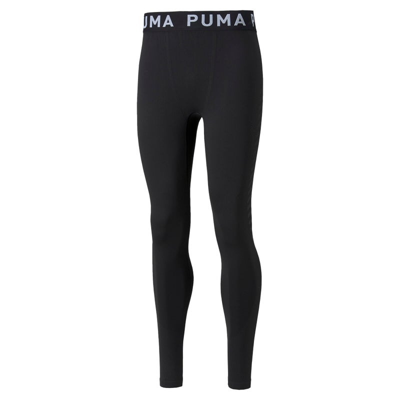 PUMA FORMKNIT SEAMLESS Mens Black Long Training Tights - Image 1